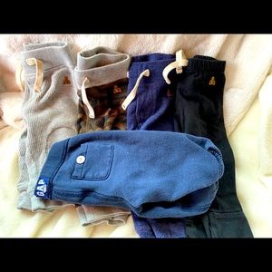 Gap 5pc 6-12m pants lot